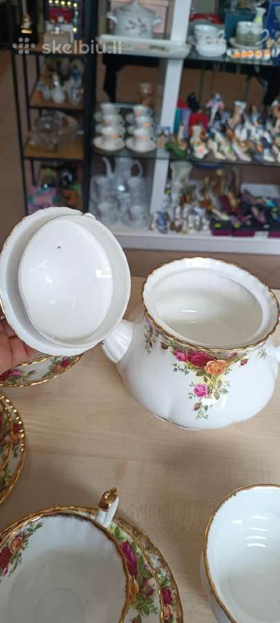 Royal Albert Old Country Roses arbatos servyzas - nuotraukos Nr. 6