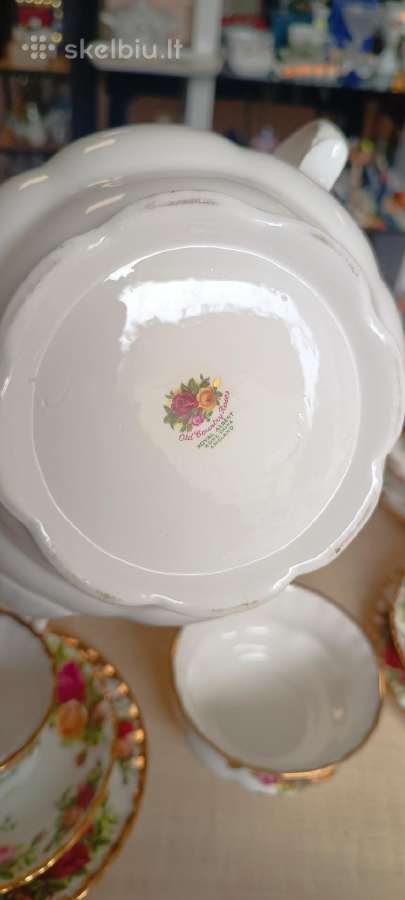 Royal Albert Old Country Roses arbatos servyzas - nuotraukos Nr. 7