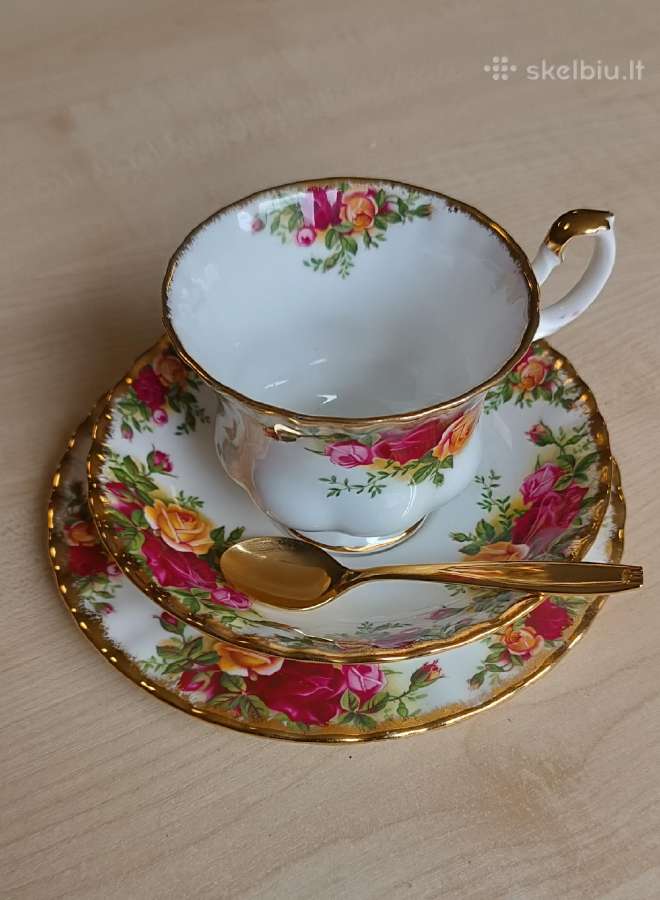 Royal Albert Old Country Roses arbatos servyzas - nuotraukos Nr. 8