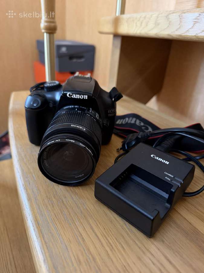 Canon EOS 1100d veidrodinis fotoaparatas