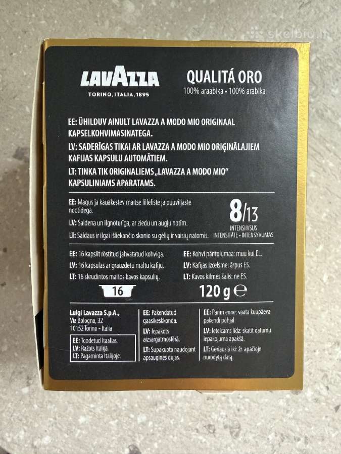 2 pakuotės Lavazza kavos kapsulių - nuotraukos Nr. 5