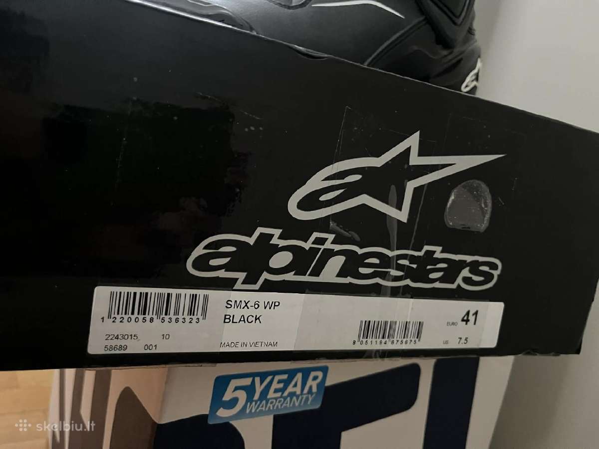 Alpinestars Smx 6 V2 Wp Drystar - nuotraukos Nr. 7