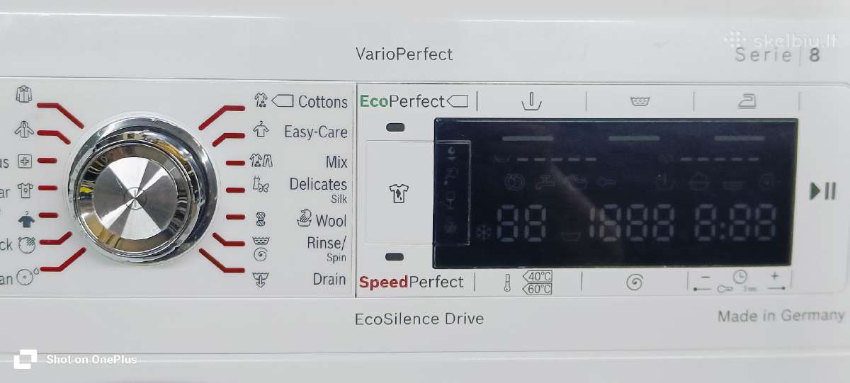 Bosch 8 serie Varioperfect - nuotraukos Nr. 2