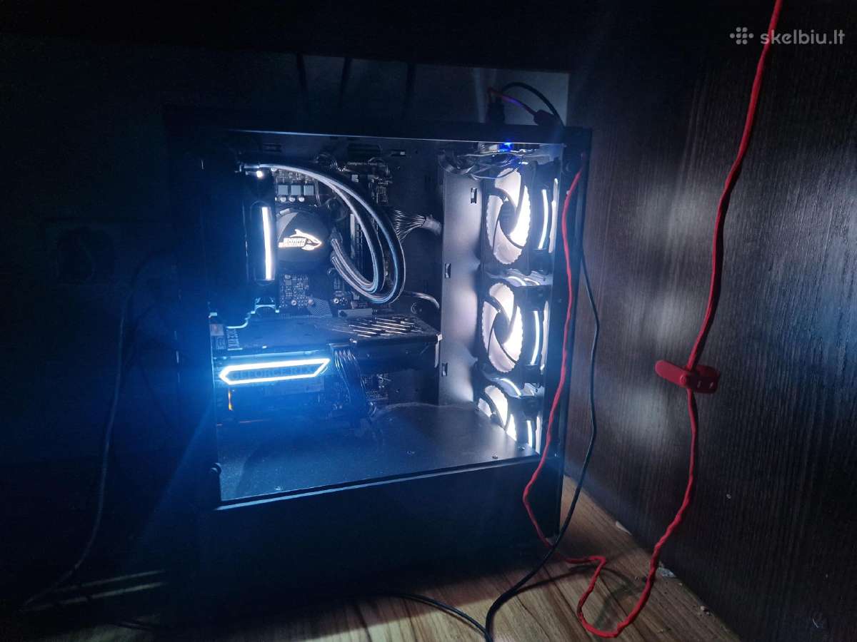Žaidimų kompiuteris su 4060 ir intel i5 - nuotraukos Nr. 2