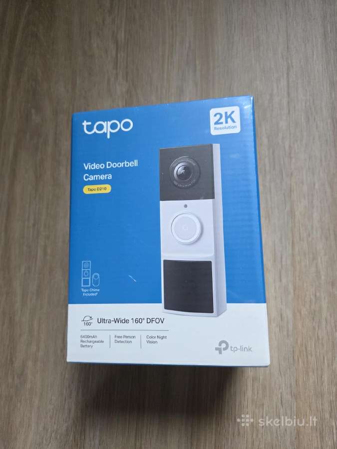 Ring Doorbell Plus Pro Tapo D230s1 C425 C720 C410 - nuotraukos Nr. 36