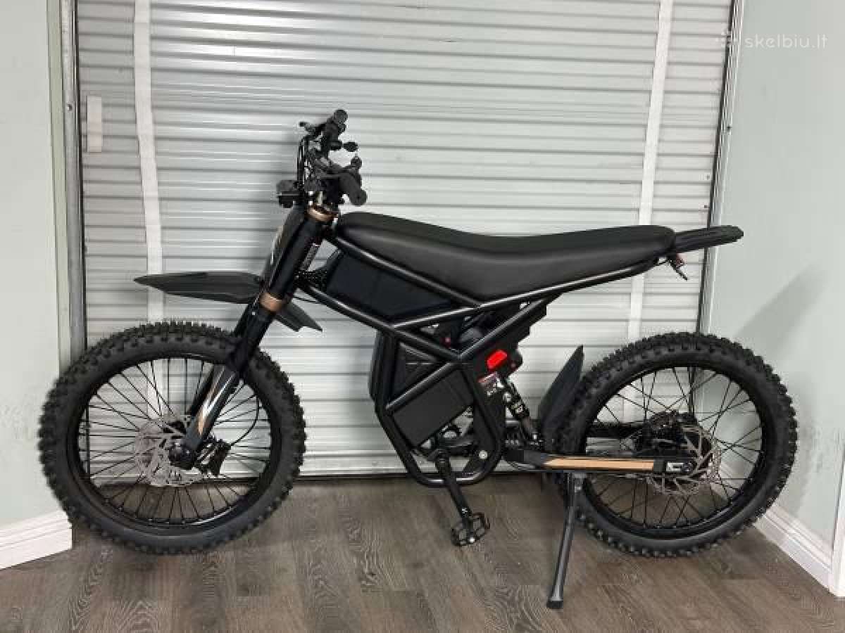 Elektriniai motociklai Lietuvoje iki 13 kw