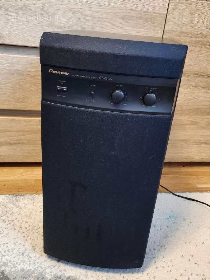 Pioneer S-w80s ir Sony Str-de345