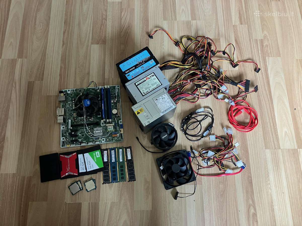 Parduodu pc dalys, tik viska kartu