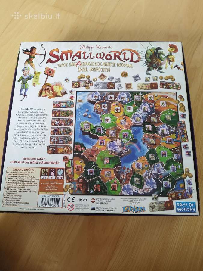 Smallworld stalo žaidimas