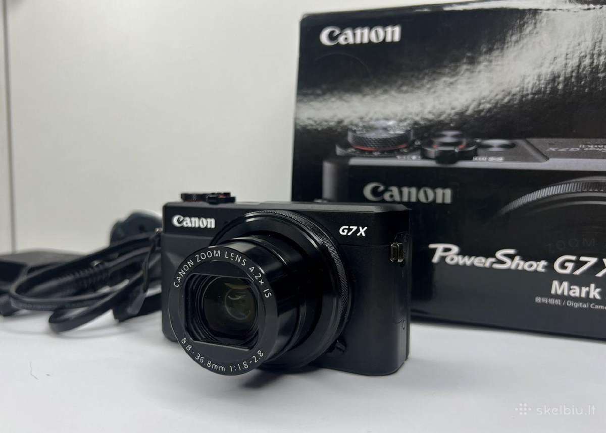 Canon Powershot G7x Mark II