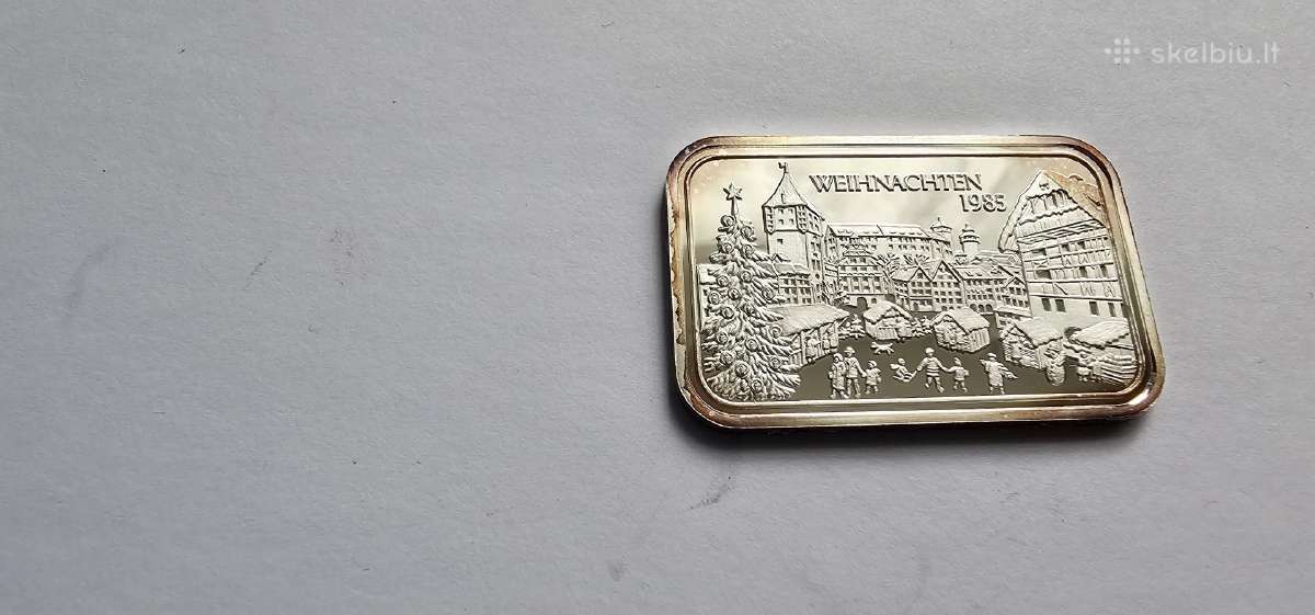1985 gryno sidabro Kaledinis medalis