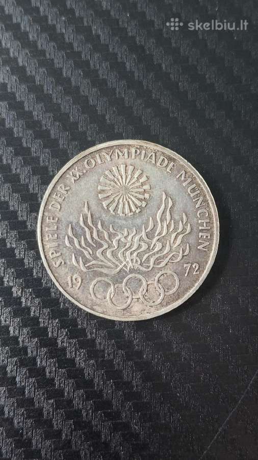 Vokietijos 10 sidabrinių markių 1972 m.