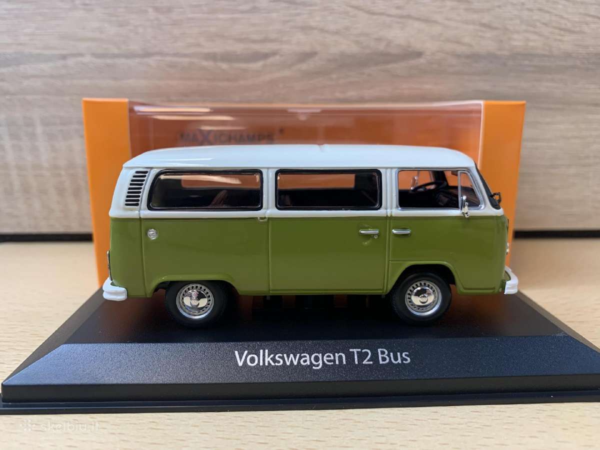 Volkswagen T2 Bus, 1972 - 1:43 Maxichamps