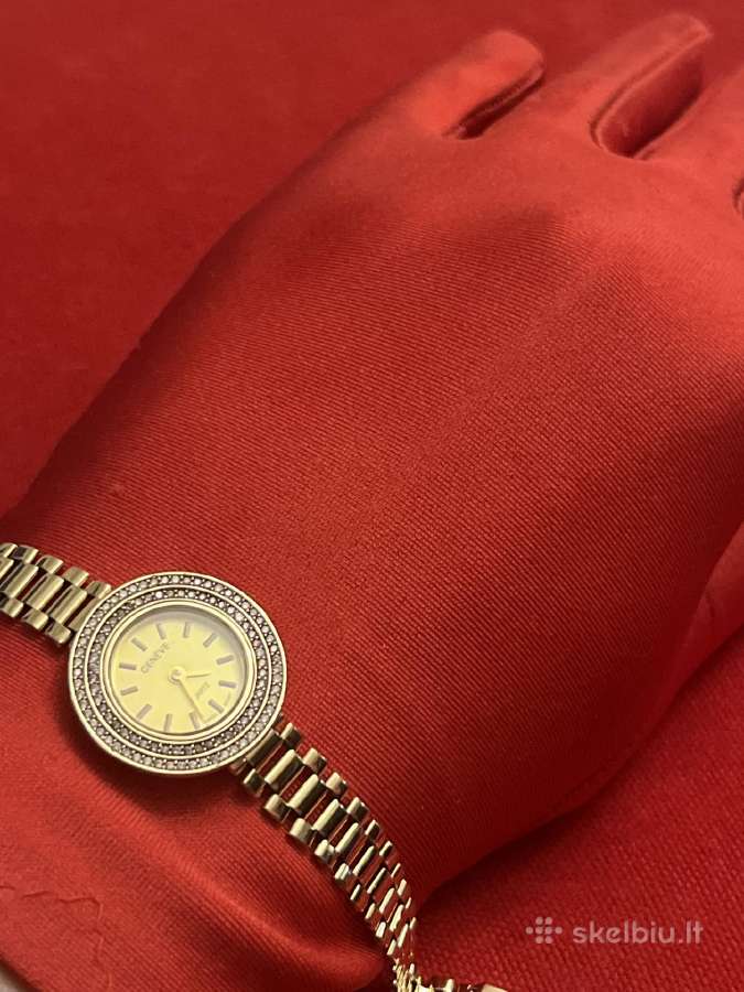 Naujas prabangus auksinis laikrodis Geneve - nuotraukos Nr. 15