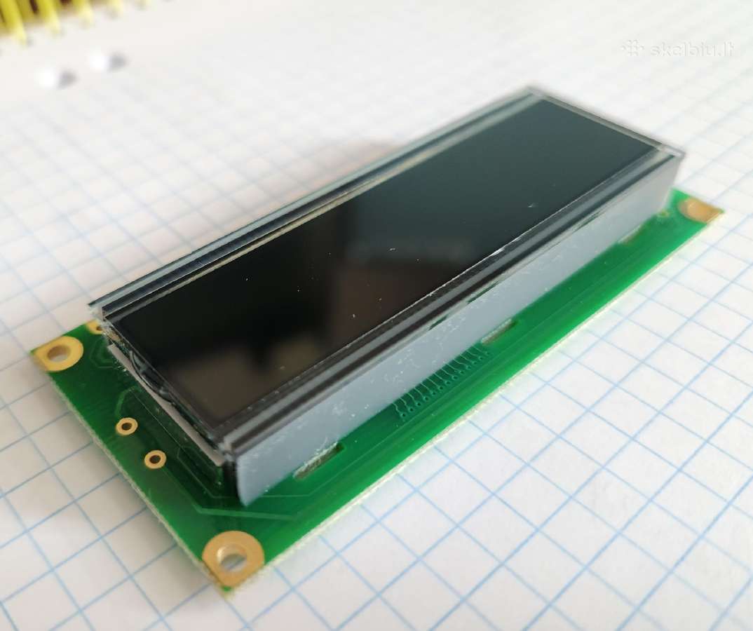 Ekranas 2x16 LCD - nuotraukos Nr. 5