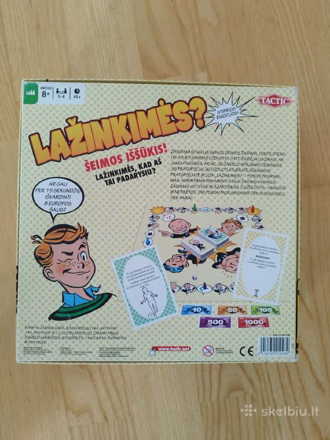Lažinkimės