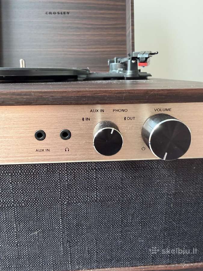 Retro Crosley Jasper patefonas Kaina Derinama - nuotraukos Nr. 5