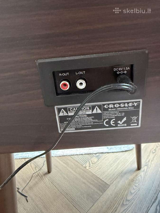 Retro Crosley Jasper patefonas Kaina Derinama - nuotraukos Nr. 7