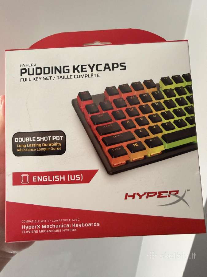 Hyperx Pudding keycaps