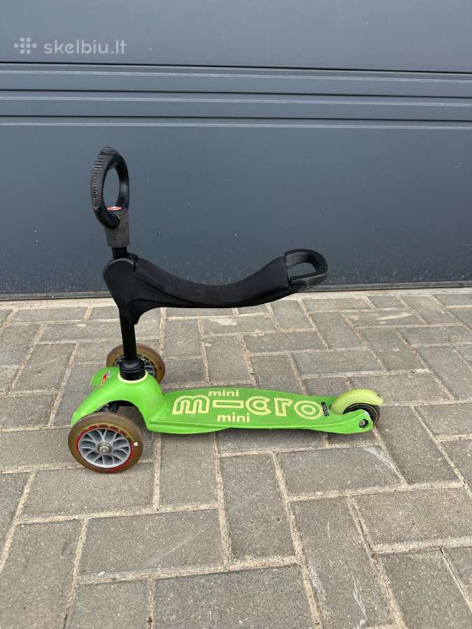 Paspirtukas Mini Micro 3 in 1