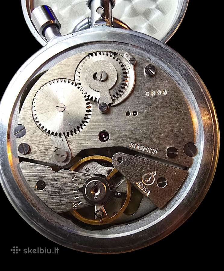 Vintažinis Kolekcinis Chronometras Agat 4295a - nuotraukos Nr. 4