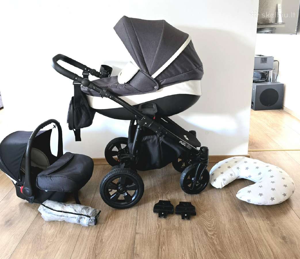 Geros būklės Milli 2 in 1 + maitinimo pagalvė