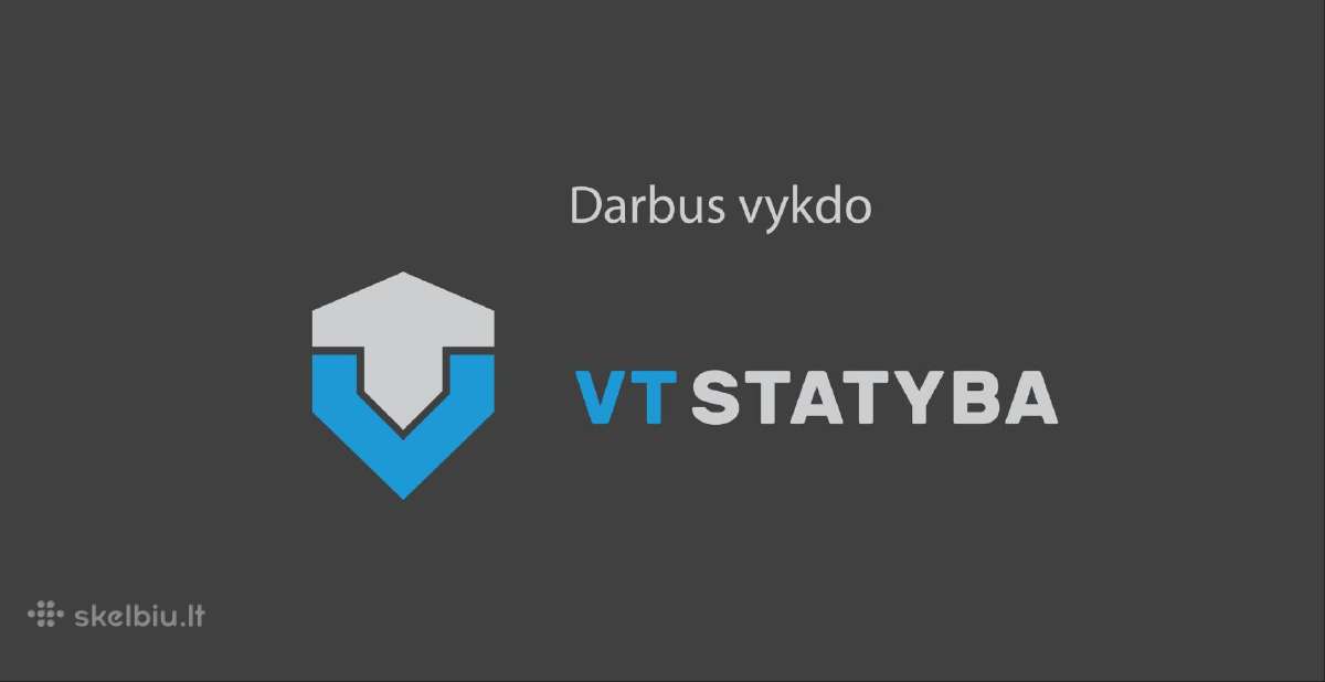 Pagalbiniai darbininkai nuolatiniam darbui Vilnius