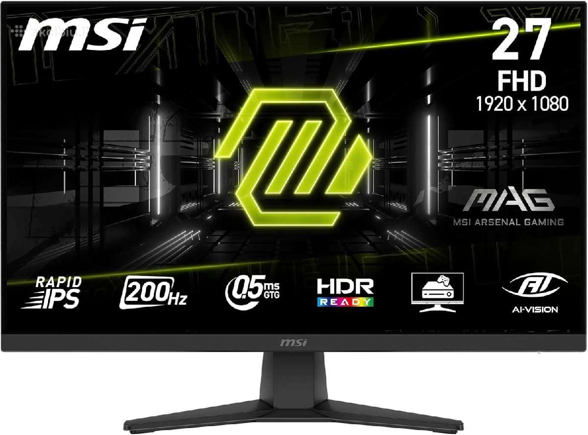 Naujas Msi Mp272f 27" Full HD Ips 200hz Monitor