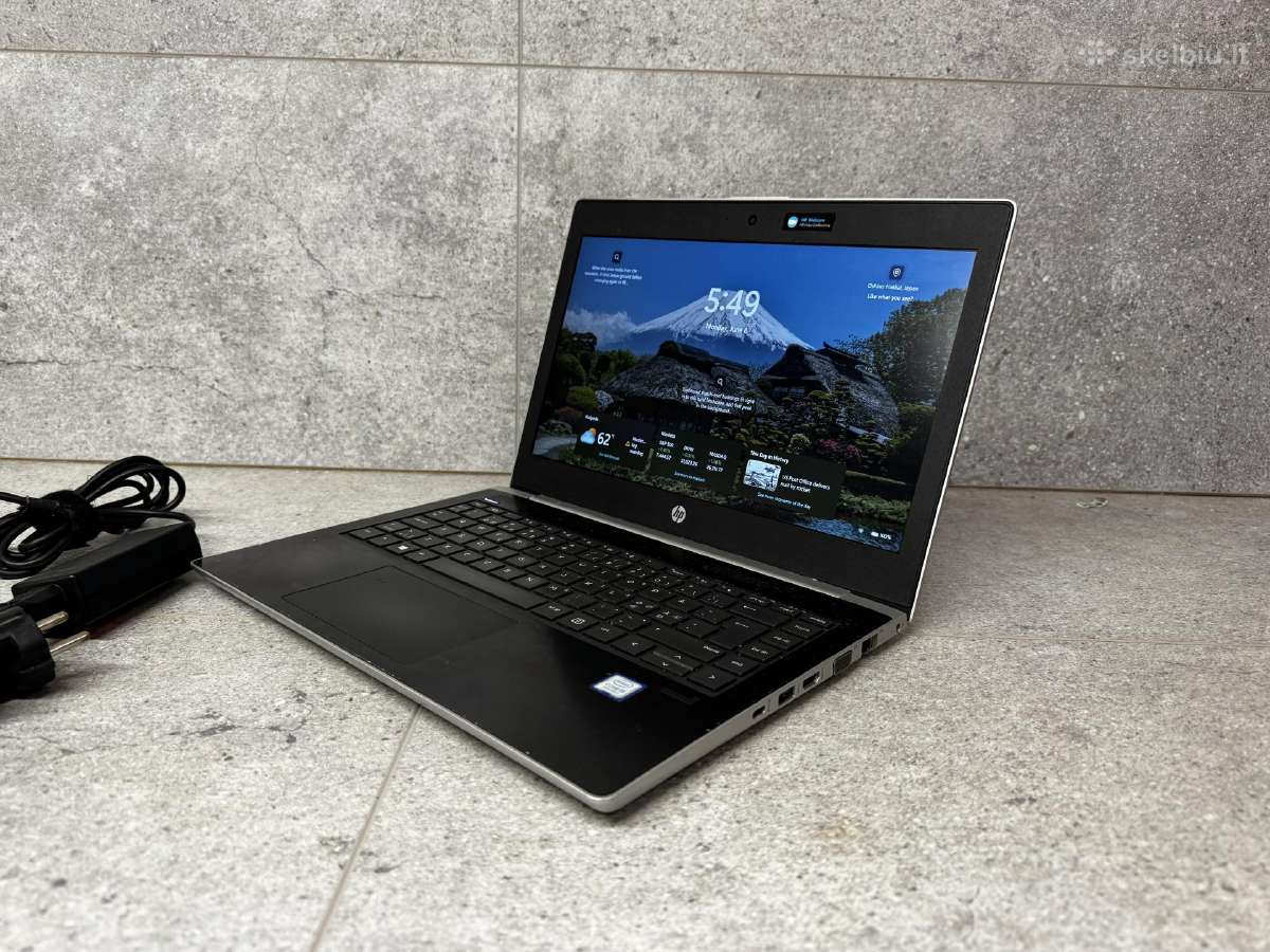 Hp Probook 13"fhd Ips i5-8k 3.4ghz 8gb Ssd256gb - nuotraukos Nr. 5