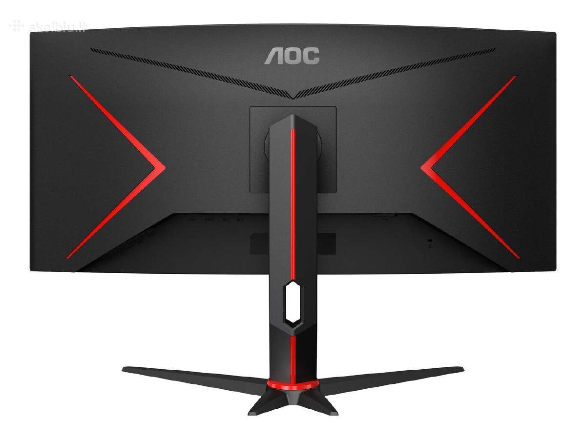 Monitorius Aoc Cu34g2xp/bk 34" Wqhd Va 180hz 430cd - nuotraukos Nr. 4