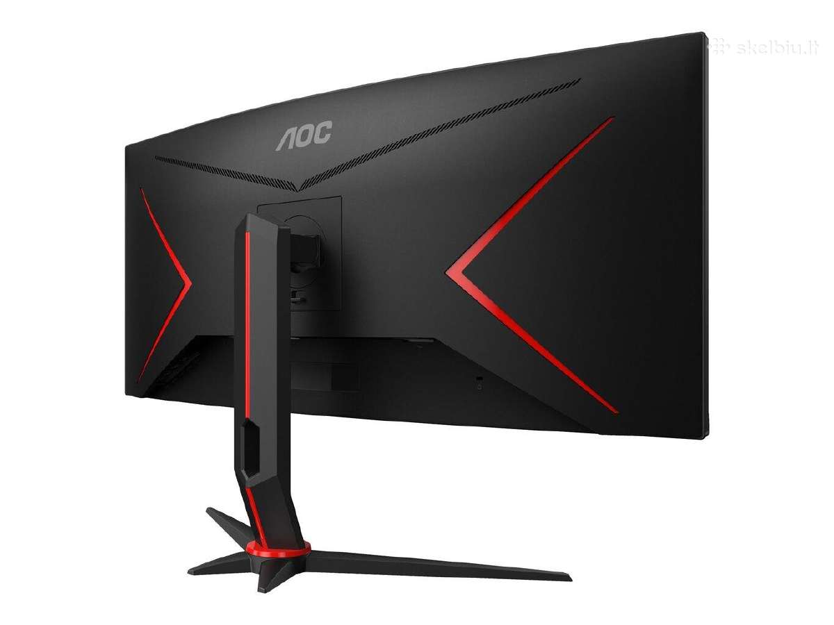 Monitorius Aoc Cu34g2xp/bk 34" Wqhd Va 180hz 430cd - nuotraukos Nr. 5