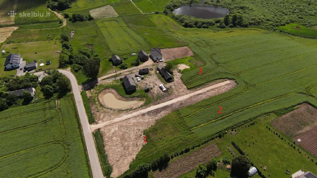 Du 25 arų namų valdos sklypai vos 1 km nuo Alytaus - nuotraukos Nr. 2