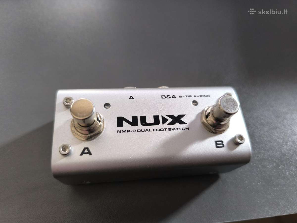Dvigubas pedalas / perjungiklis nux nmp-2