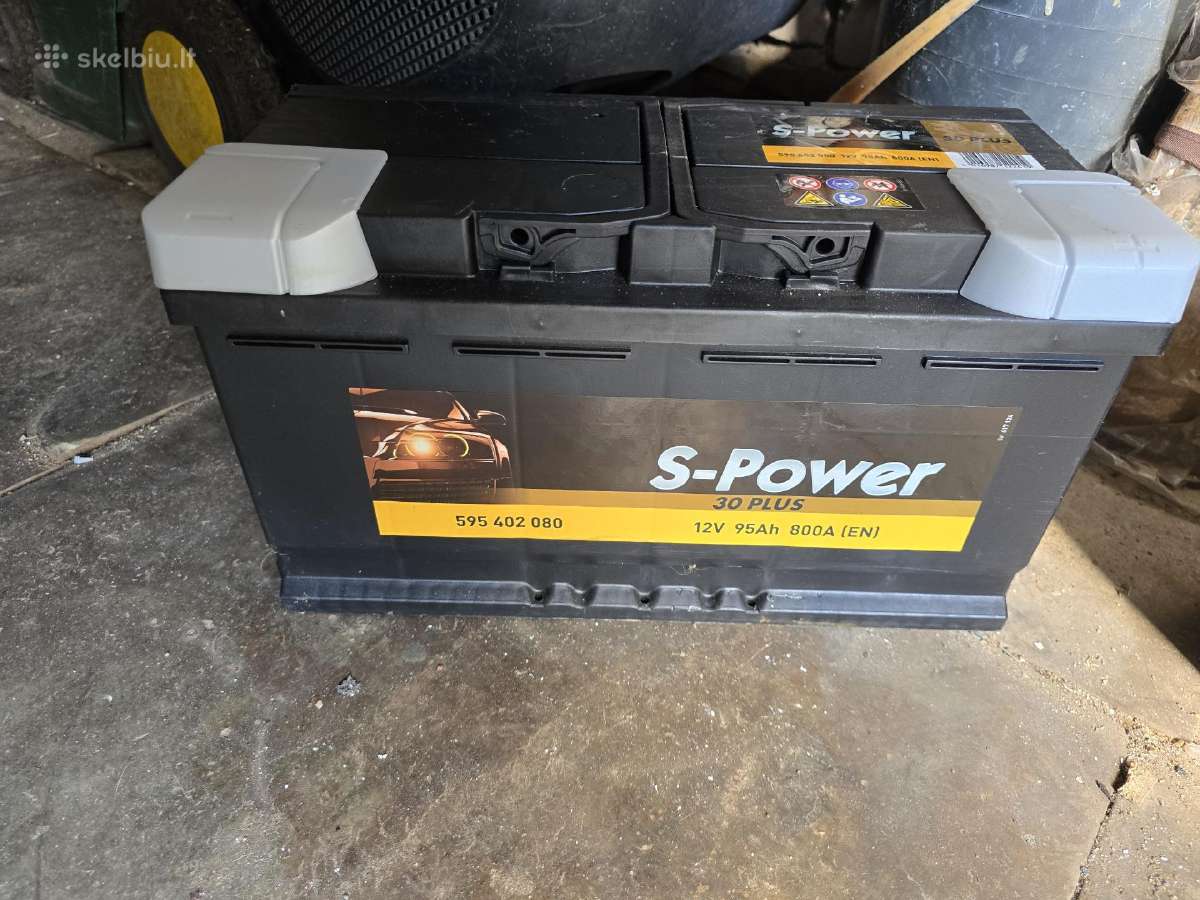 Akumuliatorius s-power 95ah 800a