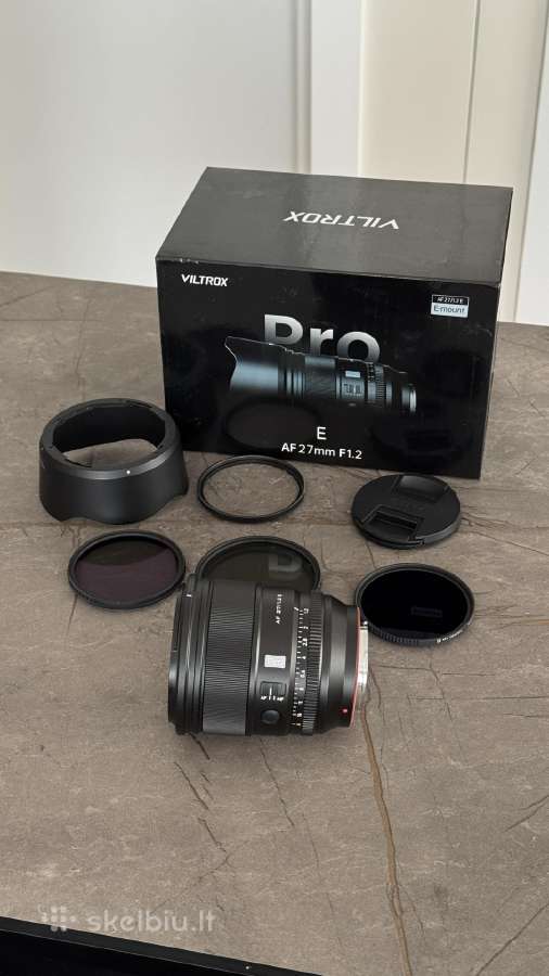 Viltrox 27mm f1.2 sony Apsc