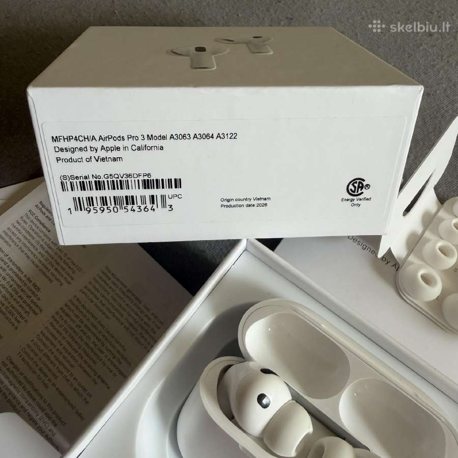 Airpods Pro 3 - nuotraukos Nr. 5