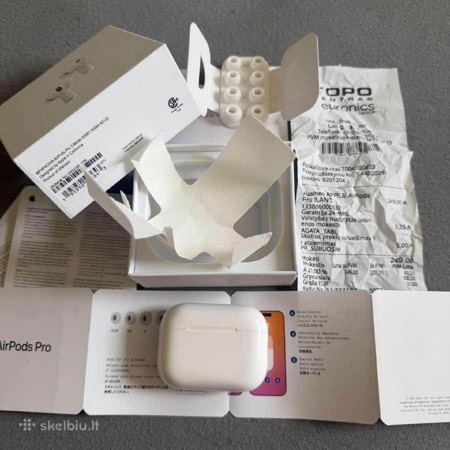 Airpods Pro 3 - nuotraukos Nr. 6