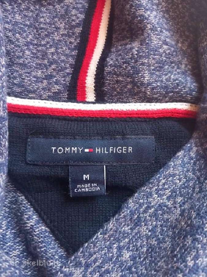 Tommy Hilfiger stilingas vyriškas megztinis - nuotraukos Nr. 5