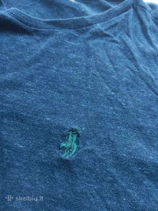 Polo Ralph Lauren tamsiai pilki marškinėliai - nuotraukos Nr. 3