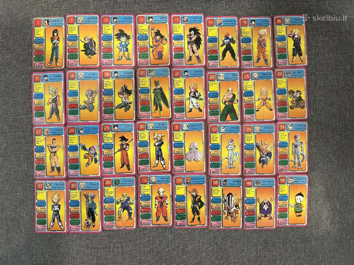 Dragon ball kortos