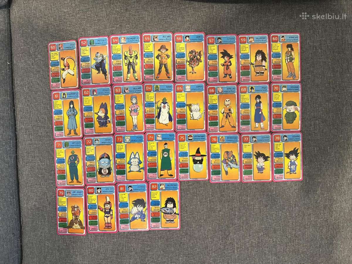 Dragon ball kortos - nuotraukos Nr. 2