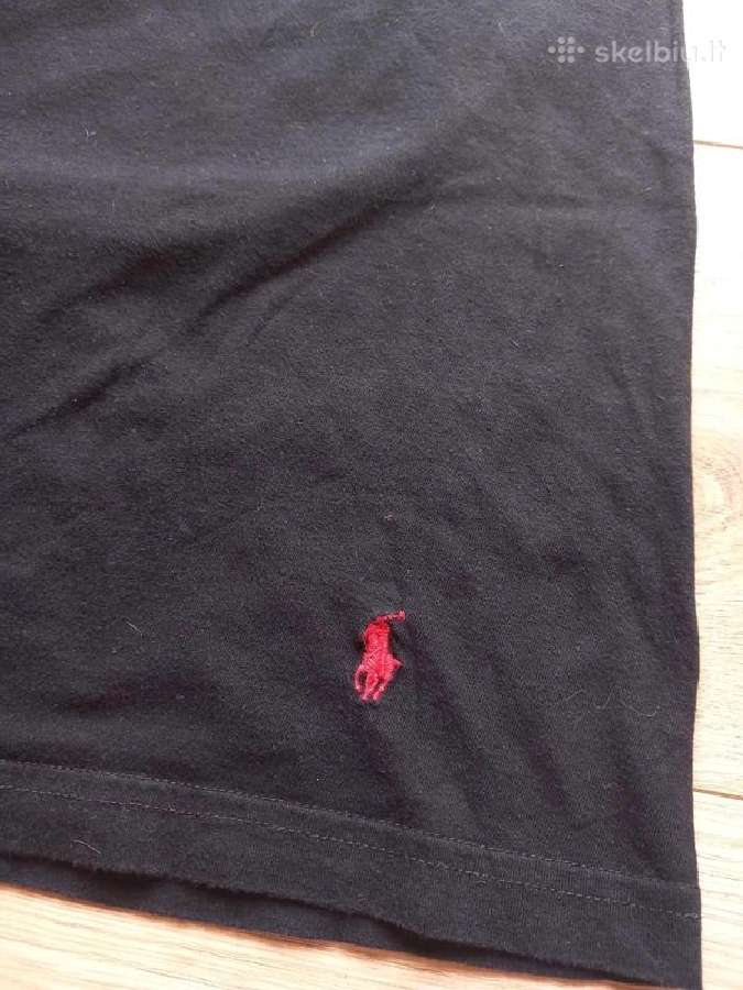 Polo Ralph Lauren juodi vyriški marškinėliai - nuotraukos Nr. 2