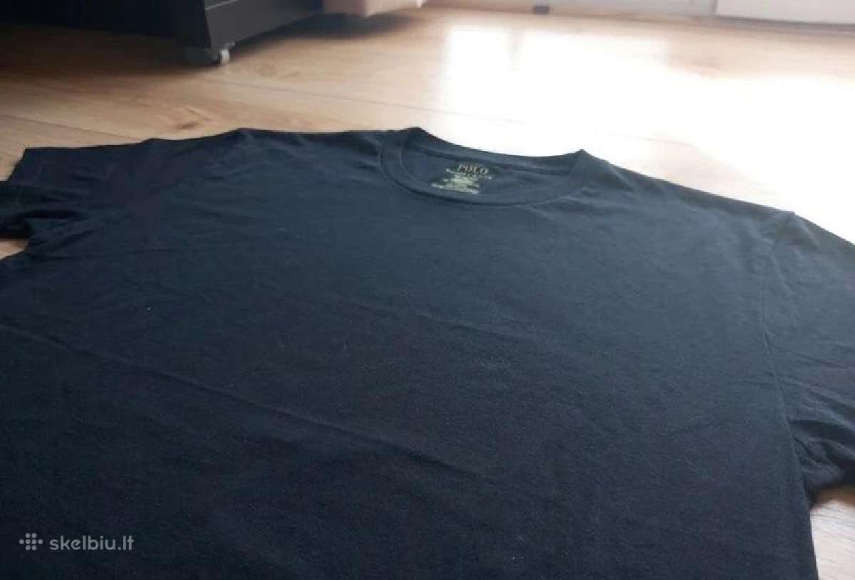 Polo Ralph Lauren juodi vyriški marškinėliai - nuotraukos Nr. 4