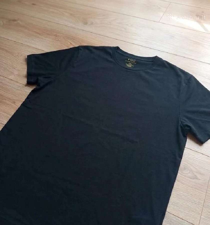Polo Ralph Lauren juodi vyriški marškinėliai - nuotraukos Nr. 5