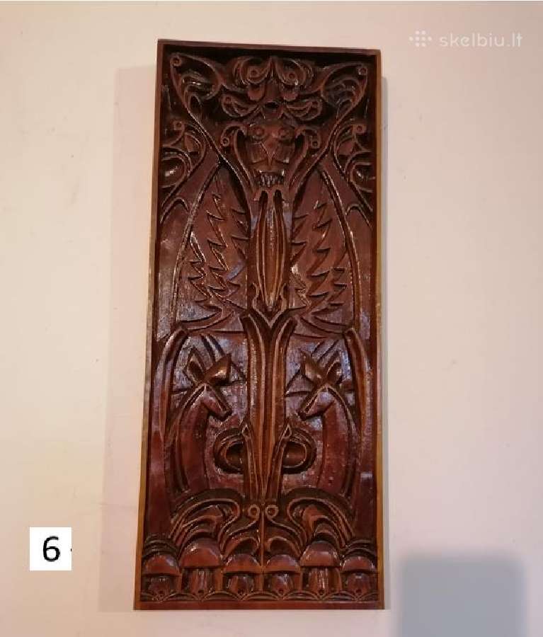 Elnio galvos iškamša, ragai, trofėjai. dekoracijos - nuotraukos Nr. 5