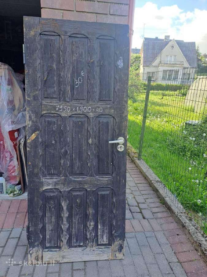 Parduodu medines duris. Vnt. kaina 30e - nuotraukos Nr. 2