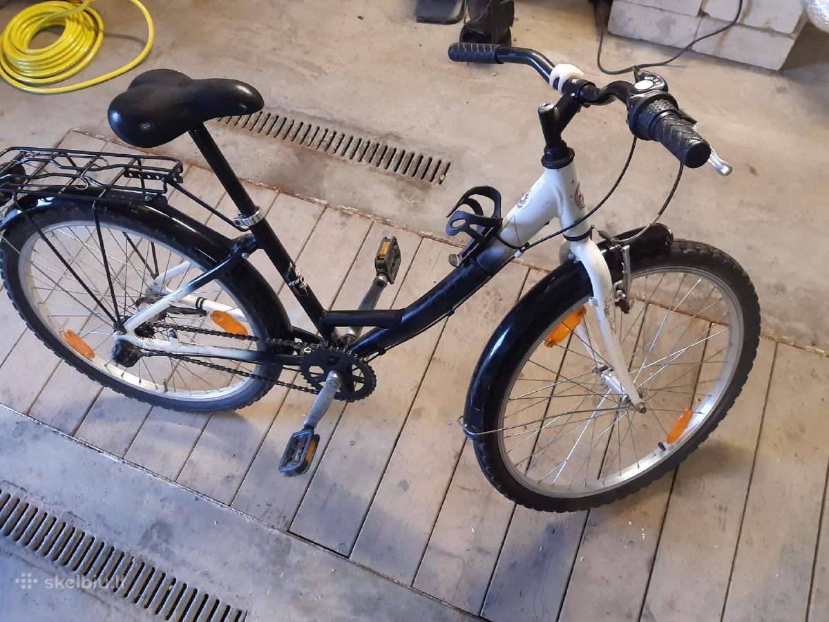 Dviratukas vaiku dydis 24 ratai vaikui 8 - 11 metų