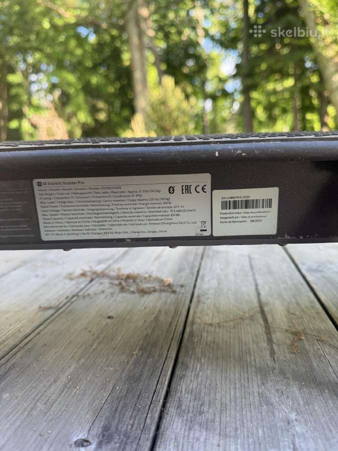 Xiaomi Mi Electric Scooter Pro - nuotraukos Nr. 4