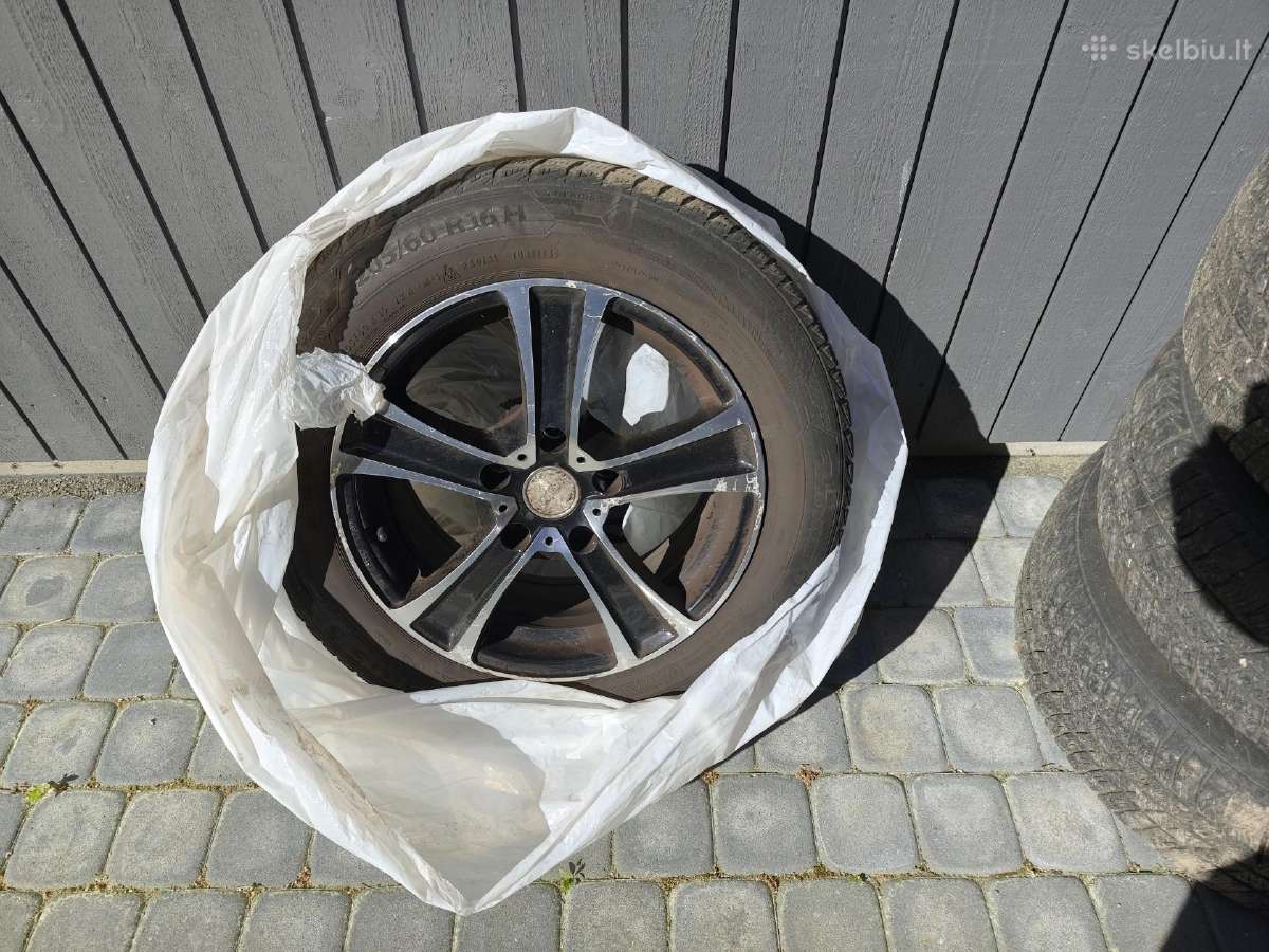 Opel Insignia lieti ratai su žieminėm padangom