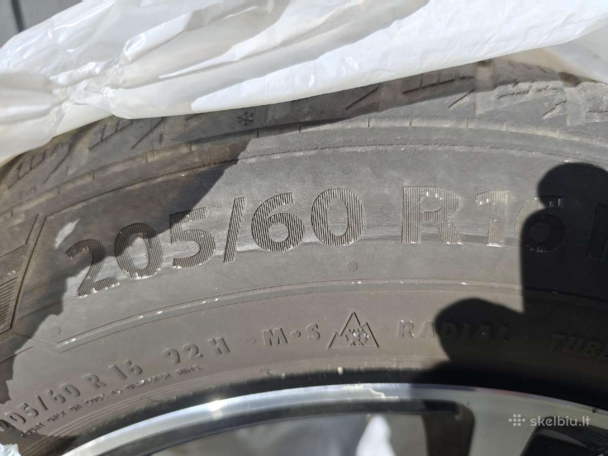 Opel Insignia lieti ratai su žieminėm padangom - nuotraukos Nr. 5